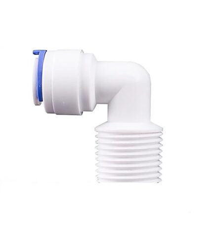 codo macho de 3/8" x 3/8"
